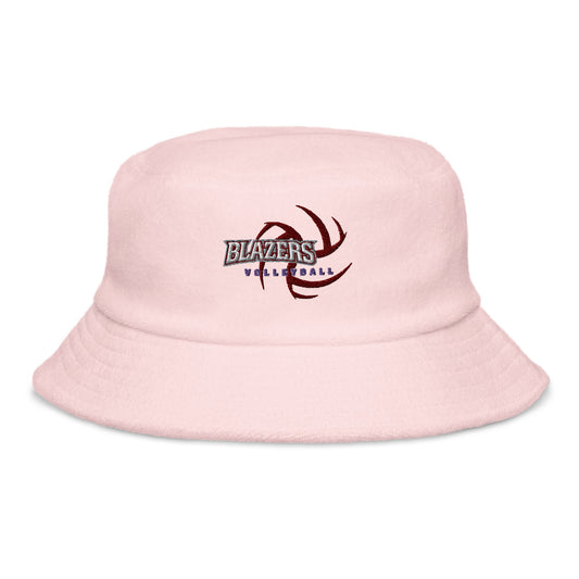 Volleyball Terry Cloth Bucket Hat